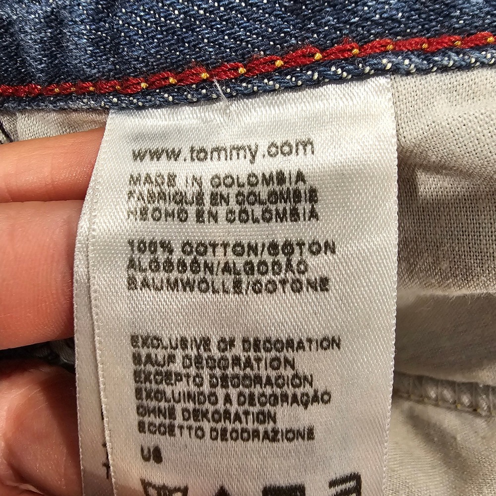 Hilfiger Brand Denim Freedom Relaxed Fit Men's Jeans 35x30 Blue Cotton - Picture 4 of 8